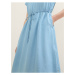 Světle modré dámské šaty Tom Tailor Denim