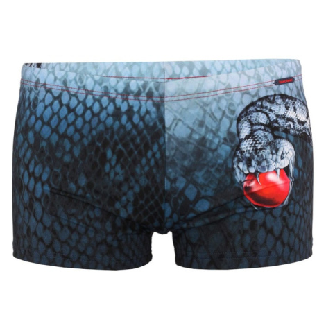 A-Street Bruno Banani plavky boxerky - výprodejmodrá