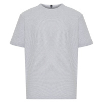 Trendyol Plus Size White Regular/Normal Cut Texture T-shirt