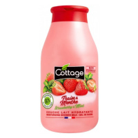 Cottage Moisturizing Shower Milk - Strawberry & Mint sprchové mléko 97% přírodní 250 ml