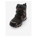 Černé dětské kotníkové zimní boty Alpine Pro Rogio