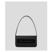 Kabelka karl lagerfeld ikon/k md flap shb leather černá