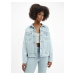 Calvin Klein dámská džínová bunda Dad denim