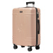 Střední univerzální cestovní kufr s TSA zámkem ROWEX Casolver Barva: Rosegold
