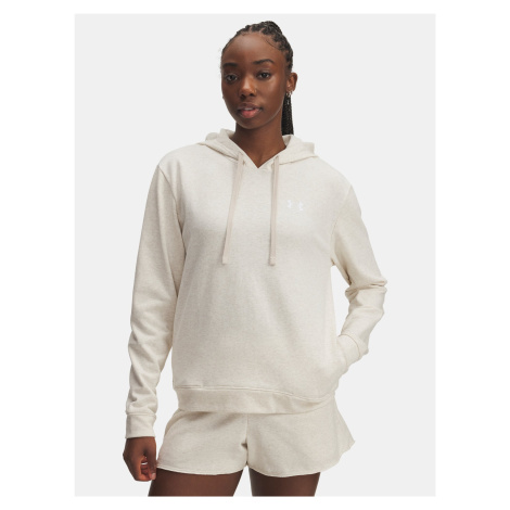 Mikina Under Armour Rival Terry Hoodie Wmn Brown