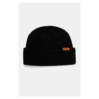 Čepice Butter Goods Tall Wharfie Beanie černá barva, BG243811