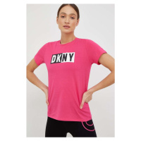 Tričko Dkny růžová barva, DP2T5894