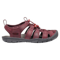 KEEN Clearwater CNX Leather W Dámské sandály wine/red dahlia 10011673KEN01SA