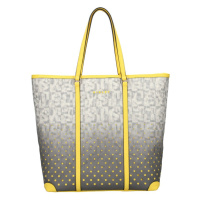 Dámská kabelka Sisley Brenda - šedo-žlutá