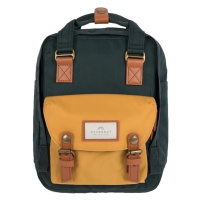 Doughnut Macaroon Mini Backpack - Slate Green/Yellow Zelená