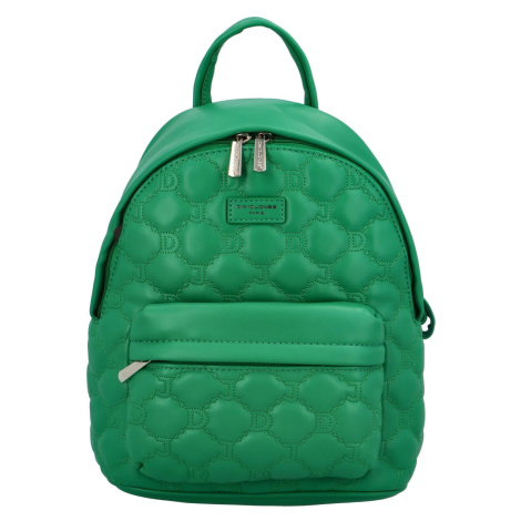 Trendový dámský koženkový batoh Danai, zelená David Jones