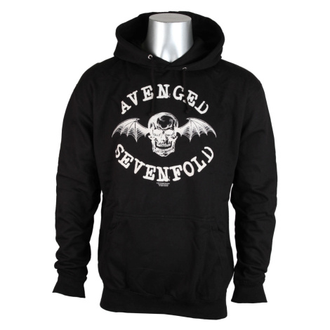 mikina s kapucí pánské Avenged Sevenfold - Logo - ROCK OFF - ASHD01MB
