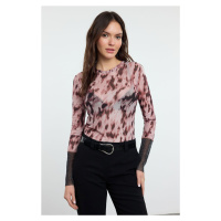 Trendyol Multicolor*001 Knitted Garnish Regular/Normal Pattern Knitted Blouse