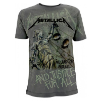 Metallica Tričko And Justice For All Grey