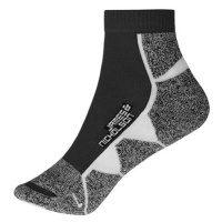 James&Nicholson Unisex sportovní ponožky JN214 Black