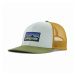 Kšiltovka Patagonia P-6 Logo Trucker Hat Barva: zlatá