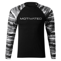 MOTIVATED - Maskáčové tričko s dlouhým rukávem pánské 348 - MOTIVATED