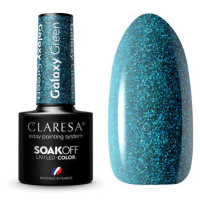 Gel lak CLARESA Galaxy Green 5ml