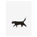 Dřevěná brož ve tvaru kočky BeWooden Walking Cat