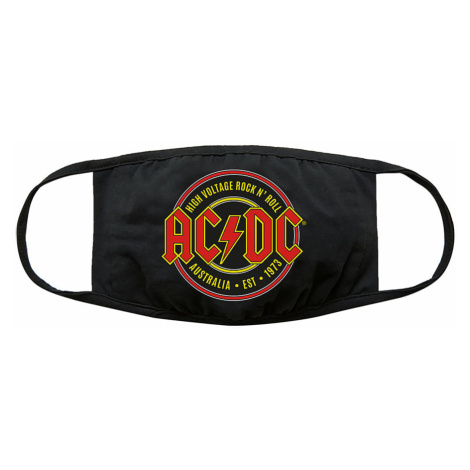 AC/DC bavlněná rouška na ústa, Est. 1973 RockOff
