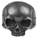 prsten ETNOX - Gun Metal Skull