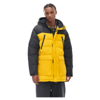 Cropp - Kabát s kapucí - Žlutá