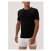 Černé pánské tričko z prémiové bavlny Marks & Spencer