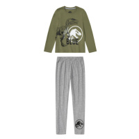 Chlapecké pyžamo (zelená / šedá Jurský svět)