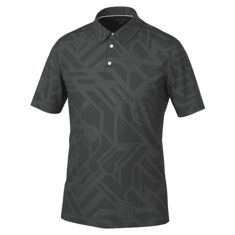 Galvin Green Maze Mens Breathable Short Sleeve Shirt Black