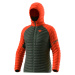 Bunda Dynafit Radical Down Hood dawn/4494 24/25 Barva: zelená / oranžová