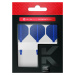 Target K-Flex modré, No2 letky a střední násadky na šipky