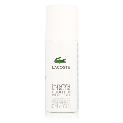 Lacoste Eau de L.12.12 Blanc DEO ve spreji 150 ml M