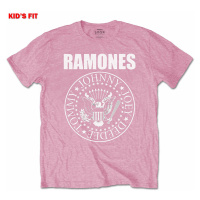 Ramones tričko, Presidential Seal Pink, dětské