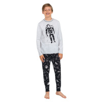 Chlapecké pyžamo šedé s model 16201601 - Italian Fashion