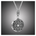 Daniel Dawson Pánský náhrdelník Vikingský kompas - VEGVISIR, oboustranný přívěsek NH1189-WJ-30 S