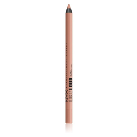 NYX Professional Makeup Line Loud Vegan konturovací tužka na rty s matným efektem odstín 03 - Go