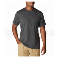 Columbia Tech Trail™ Graphic Tee Man 1930802013 - shark heather csc stacked logo