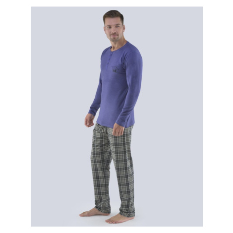 Fialové pánské pyžamo Richard