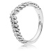 Pandora Stříbrný prsten s obilnými klasy 197681 58 mm