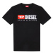 Tričko diesel t-diegor-div t-shirt černá