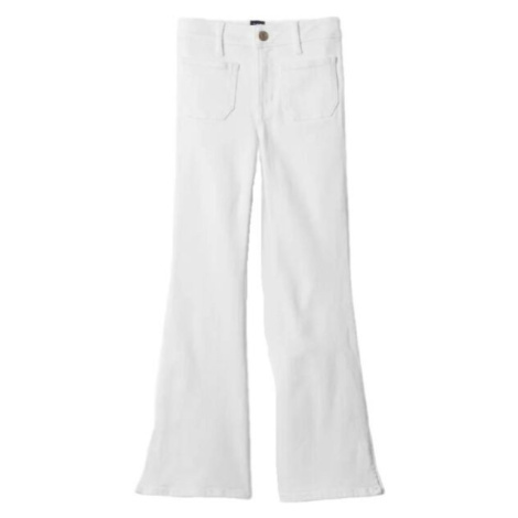 GAP V-70S FLARE Dívčí džíny, bílá, velikost 12Y