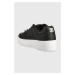 Kožené sneakers boty DC Manteca černá barva, ADJS100156