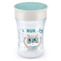 NUK Magic Cup hrnek s víčkem 8m+ Green 230 ml