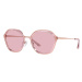 Sluneční brýle Michael Kors dámské, růžová barva