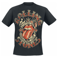 The Rolling Stones Tattoo You Tour Tričko černá