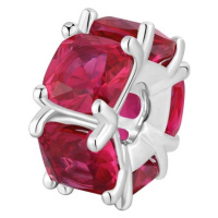 Brosway Nadčasový stříbrný přívěsek Fancy Passion Ruby FPR03