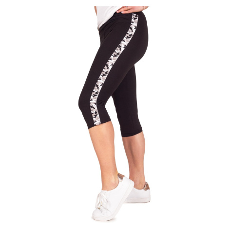 Dámské tříčtvrteční legíny Yoclub s vysokým pasem ULD-0013K-3400