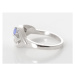 Stříbrný prsten s přírodním tanzanitem STRP0462F + dárek zdarma