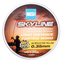 Nash Vlasec Skyline Mono UV Yellow 1000m - 0,35mm