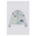 BUNDA GANT W. BLEACHED DENIM JACKET modrá